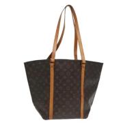 Louis Vuitton Vintage Pre-owned Canvas louis-vuitton-vskor Brown, Dam