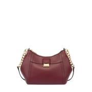 Pollini Bullion Hobo Väska Stor Array Red, Dam