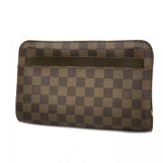 Louis Vuitton Vintage Pre-owned Tyg louis-vuitton-vskor Brown, Dam