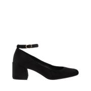 Alohas Antoine Velvet Pumps Black, Dam