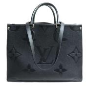 Louis Vuitton Vintage Pre-owned Canvas totevskor Black, Dam