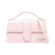 Jacquemus Le Bambino Läder Tote Bag Pink, Dam