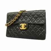 Chanel Vintage Pre-owned Laeder chanel-vskor Black, Dam