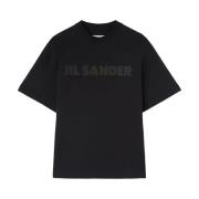 Jil Sander Svarta T-shirts och Polos Black, Dam