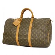 Louis Vuitton Vintage Pre-owned Canvas resvskor Brown, Dam