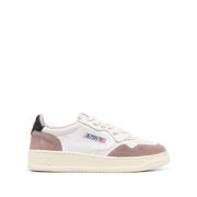 Autry Vita Medalist Sneakers med Rosa Insatser Multicolor, Dam