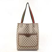 Gucci Vintage Pre-owned Canvas gucci-vskor Brown, Dam