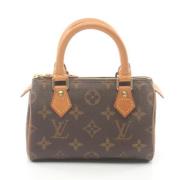 Louis Vuitton Vintage Pre-owned Canvas handvskor Brown, Dam