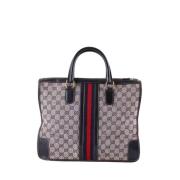 Gucci Vintage Pre-owned Tyg gucci-vskor Black, Dam