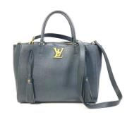 Louis Vuitton Vintage Pre-owned Laeder handvskor Black, Dam