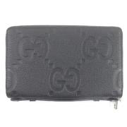 Gucci Vintage Pre-owned Laeder plnbcker Black, Herr