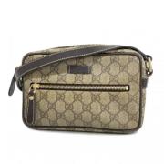 Gucci Vintage Pre-owned Plast gucci-vskor Brown, Dam