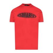 Dsquared2 T-Shirts Red, Herr