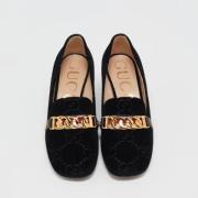 Gucci Vintage Pre-owned Sammet klackskor Black, Dam