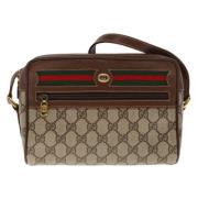 Gucci Vintage Pre-owned Canvas gucci-vskor Brown, Dam