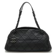 Chanel Vintage Pre-owned Laeder chanel-vskor Black, Dam