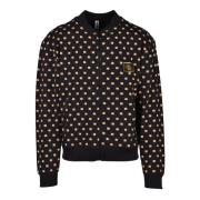 Moschino Simma Sweatshirt med Bomull och Elastan Multicolor, Herr