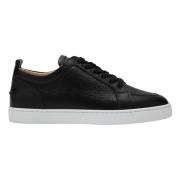 Christian Louboutin Låg Topp Sneaker med Rantu Design Black, Herr