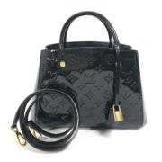 Louis Vuitton Vintage Pre-owned Tyg louis-vuitton-vskor Black, Dam