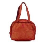 Loewe Pre-owned Pre-owned Bomull handvskor Orange, Dam