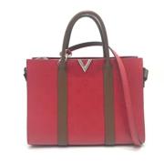 Louis Vuitton Vintage Pre-owned Tyg louis-vuitton-vskor Red, Dam