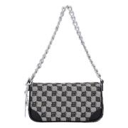 Misbhv Monogram Chain Babe Axelväska Black, Dam