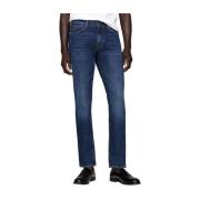 Tommy Hilfiger Blå Straight Denim Jeans Blue, Herr