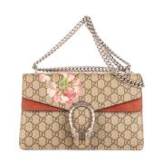 Gucci Vintage Pre-owned Canvas gucci-vskor Beige, Dam