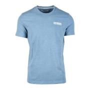 Bikkembergs Bomullsblandning T-shirt Blue, Herr