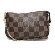 Louis Vuitton Vintage Pre-owned Tyg kuvertvskor Brown, Dam