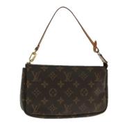 Louis Vuitton Vintage Pre-owned Canvas louis-vuitton-vskor Brown, Dam