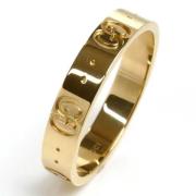 Gucci Vintage Pre-owned Metall ringar Yellow, Dam