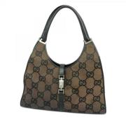 Gucci Vintage Pre-owned Canvas gucci-vskor Brown, Dam