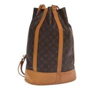 Louis Vuitton Vintage Pre-owned Canvas louis-vuitton-vskor Brown, Dam