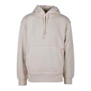 Diesel Bomullsblandning Sweatshirt Beige, Herr