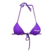 Dsquared2 Strandkläder med elastanblandning Purple, Dam