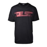 Diesel Bomull T-shirt Black, Herr