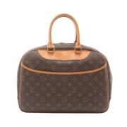 Louis Vuitton Vintage Pre-owned Canvas handvskor Brown, Dam