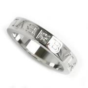 Bvlgari Vintage Pre-owned Metall ringar White, Dam