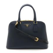 Prada Vintage Pre-owned Laeder prada-vskor Blue, Dam