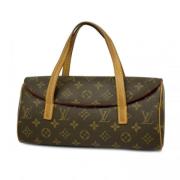 Louis Vuitton Vintage Pre-owned Tyg louis-vuitton-vskor Brown, Dam