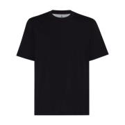 Brunello Cucinelli Svarta T-shirts och Polos Black, Herr