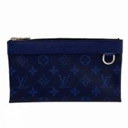 Louis Vuitton Vintage Pre-owned Laeder necessrer Blue, Dam