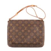 Louis Vuitton Vintage Pre-owned Canvas louis-vuitton-vskor Brown, Dam