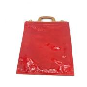 Louis Vuitton Vintage Pre-owned Tyg louis-vuitton-vskor Red, Dam