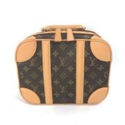 Louis Vuitton Vintage Pre-owned Tyg handvskor Brown, Dam