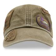 Burberry Khaki Patch Baseball Cap Green, Dam