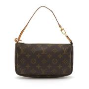 Louis Vuitton Vintage Pre-owned Canvas louis-vuitton-vskor Brown, Dam