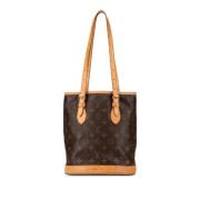 Louis Vuitton Vintage Pre-owned Canvas louis-vuitton-vskor Brown, Dam