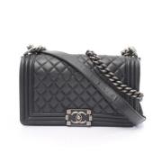 Chanel Vintage Pre-owned Laeder chanel-vskor Black, Dam